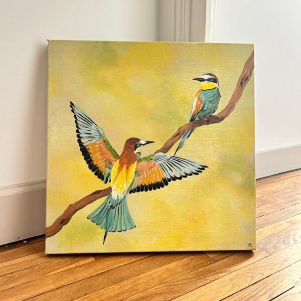 BON CADEAU - Toile sur châssis 50x50cm – Image 3