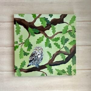BON CADEAU – Toile sur châssis 50x50cm