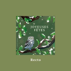 Carte joyeuses fêtes